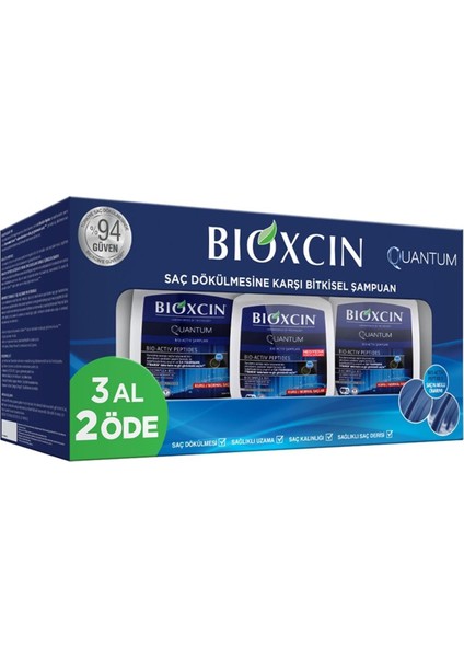 Quantum Bio-Activ Şampuan 300 ml 3 Al 2 Öde (Kuru ve Normal Saçlar)