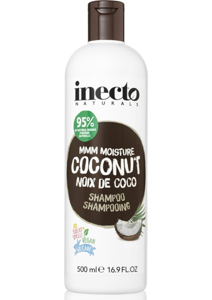Inecto Hindistan Cevizi Yağlı Şampuan 500 ml