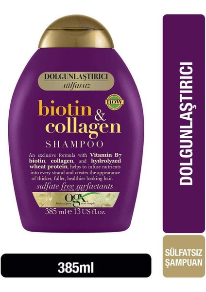 Şampuan Biotin&collegen 385 ml