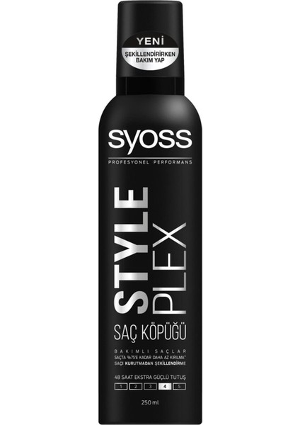 Saç Köpüğü Style Plex 250 ml