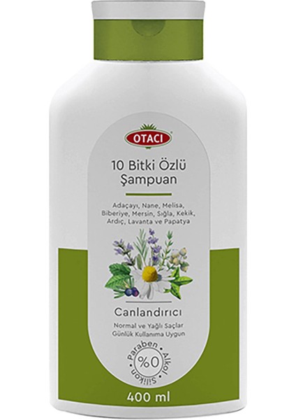 Bitki Özlü Canlandırıcı Şampuan 400ML