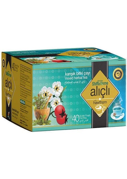 SHİFFA HOME Alıçlı Karışık Bitki Çayı 40 Adet