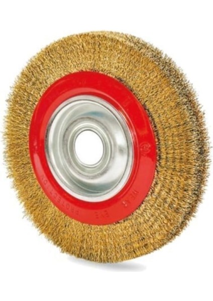 Saçaklı Dairesel Tel Fırça SD-175 mm