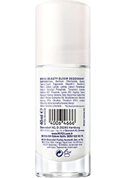 Beauty Elixir Fresh Waterlily Kadin Roll On Deodorant, 40 ml fiyatları