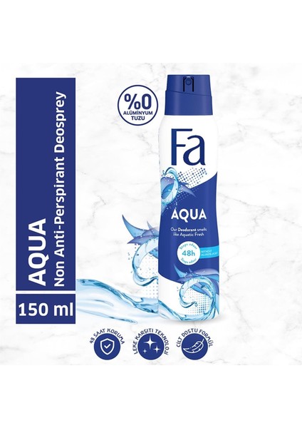 Aqua Kadın Deo Sprey 150 ml fiyatları