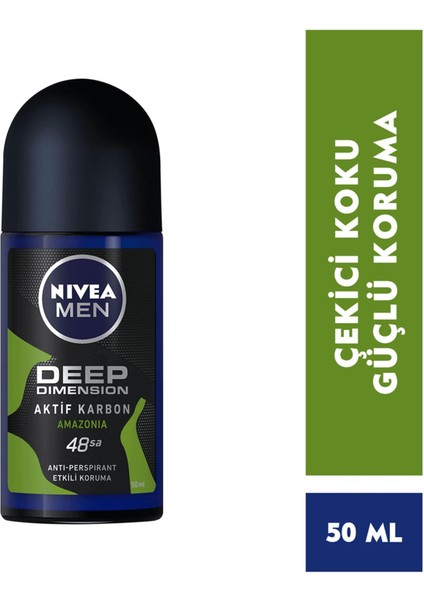 Men Deep Dimension Amazonia Roll-On 50 ml