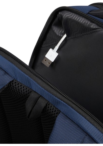 KF9-01-003 14.1" Mysight USB Girişli Notebook Sırt Çantası Mavi