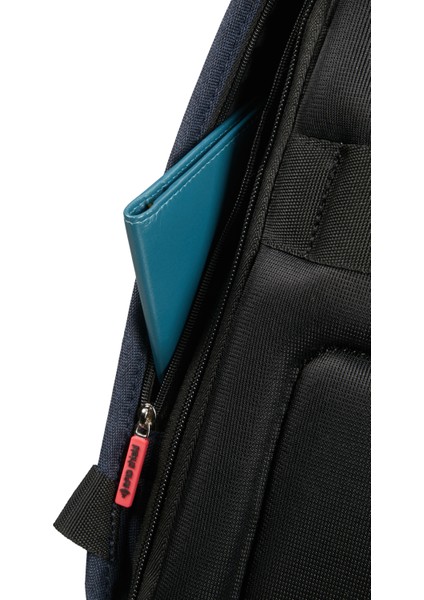 KB3-01-001 14.1" Securipak Notebook Sırt Çantası Mavi
