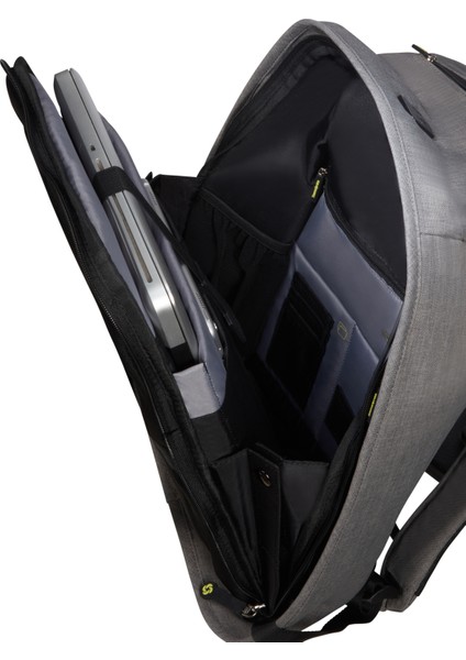 KA6-08-001 15.6" Securipak Notebook Sırt Çantası Gri