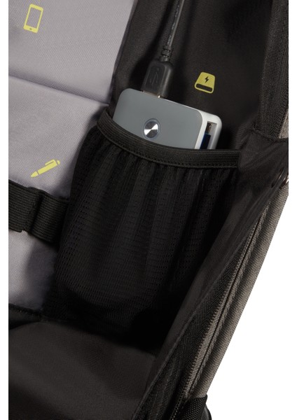 KA6-08-001 15.6" Securipak Notebook Sırt Çantası Gri
