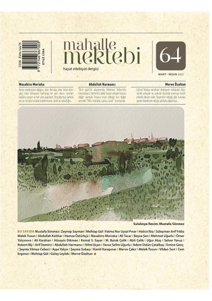 Mahalle Mektebi 64. Sayı Mart-Nisan 2022