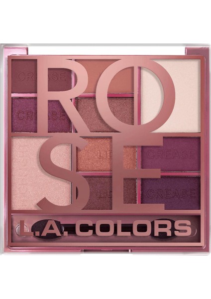 L.A. Colors La Colors Color Block Rose Far Paleti