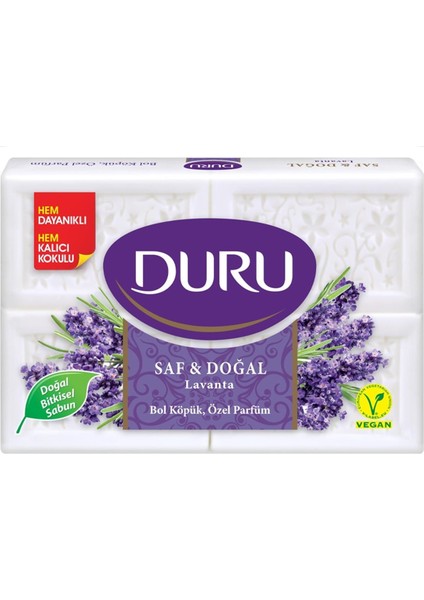 Saf & Doğal Lavanta Kalıp Sabun 600 gr