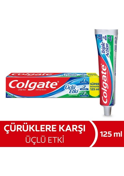 Üçlü Etki Diş Macunu 125 Ml fiyatları