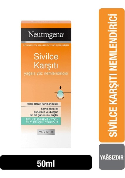 Yağsız Yüz Nemlendirici 50 Ml