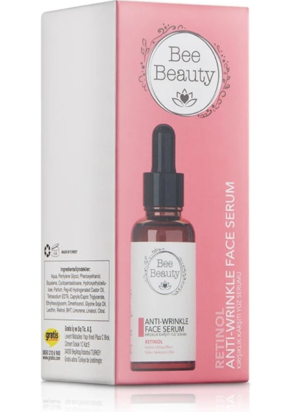 Bee Beauty Retinol Yüz Serumu 30 ml