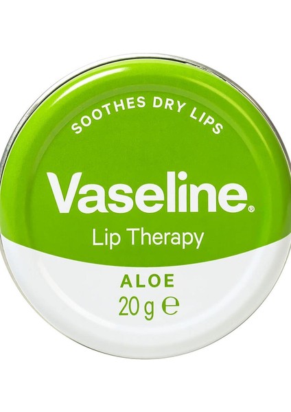 Yumuşatıcı Dudak Kremi Aloe 20 gr