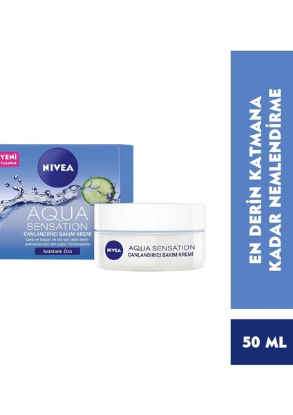 Aqua Sensation Canlandırıcı Bakım Kremi 50 ml