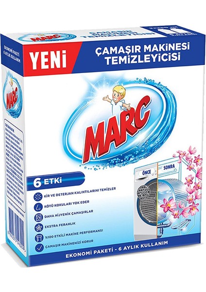 Çamaşır Makinesi Temizleyici 2X250 ml