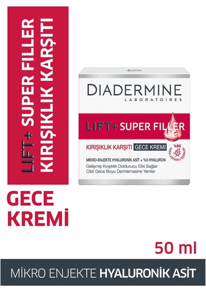 Lift+ Superfiller Gece Kremi 50ML