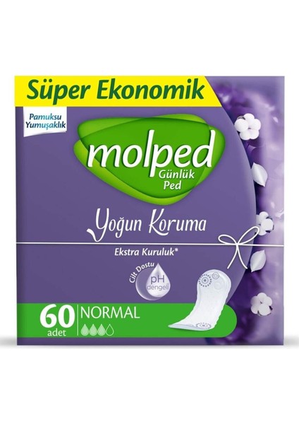 Günlük Ped Yoğun Koruma 60'Lı