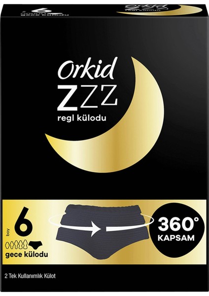 Gecelik Tek Kullanımlık Gece Külodu 2 Adet