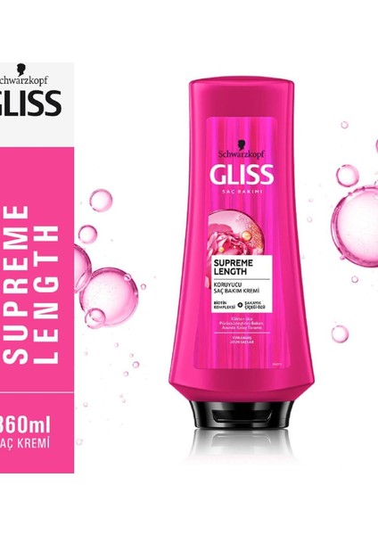 Saç Kremi Supreme Length 360 Ml fiyatları