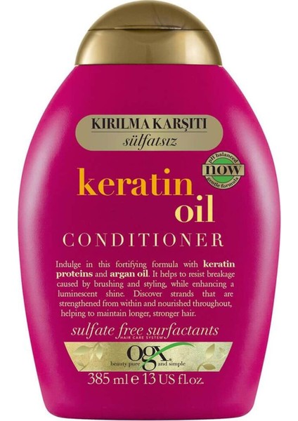 Saç Kremi Keratin Oil 385ml