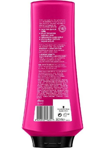 Supreme Length Saç Kremi 360 Ml