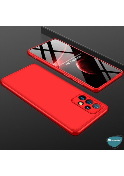 A73 5g Kılıf Double Dip 360 Protective Kırmızı modelleri