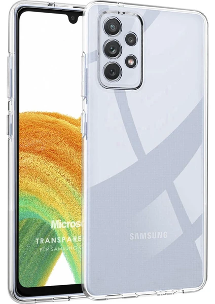 Samsung Galaxy A33 5g Kılıf Transparent Soft Şeffaf