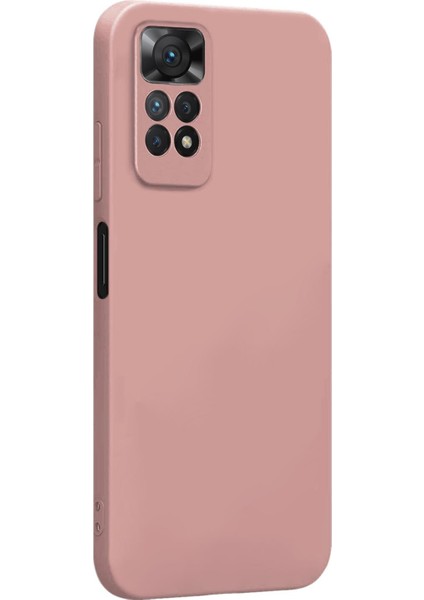Matte Silicone Xiaomi Redmi Note 11S Kılıf Rose Gold fiyatları