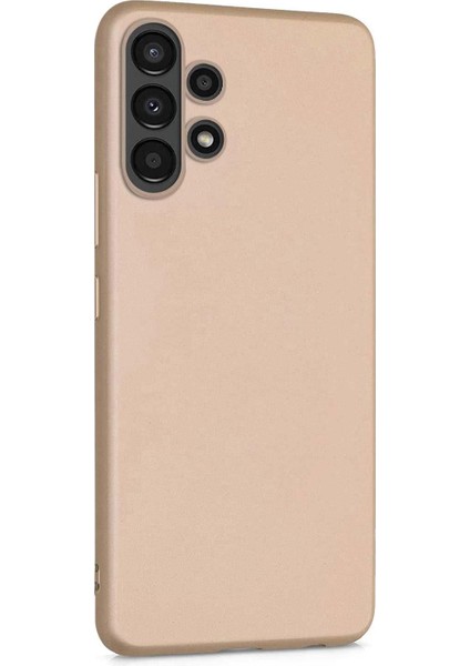 Matte Silicone Samsung Galaxy A13 4g Kılıf Gold fiyatları