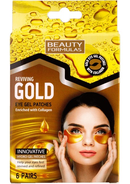 Beauty Formulas Gold Göz Maskesi 6 Adet