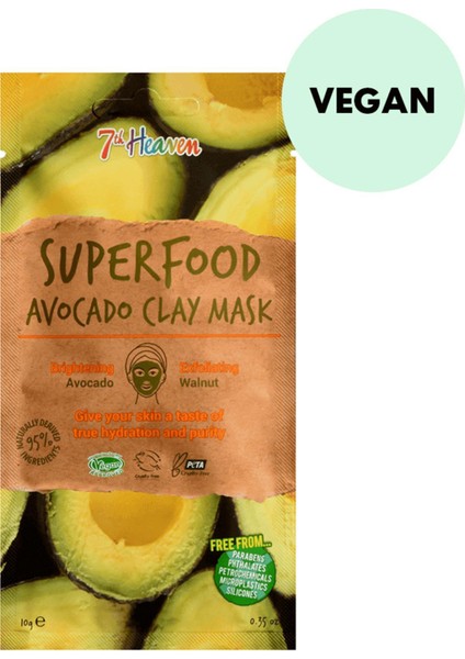 Montagne Jeunesse Superfood Avodako Kil Yüz Maskesi 10 gr