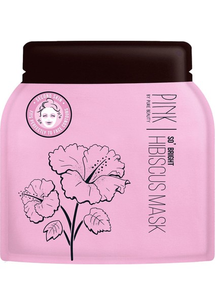 Pure Beauty Pink By Pure Beauty So' Bright Yüz Maskesi Hibiscus 25 ml