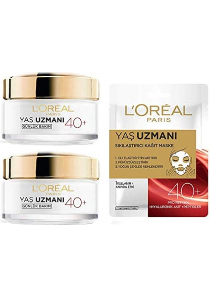 Yaş Uzmanı 40+ Cilt Bakım Seti