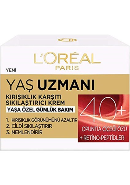 Yaş Uzmanı 40+ Cilt Bakım Seti modelleri