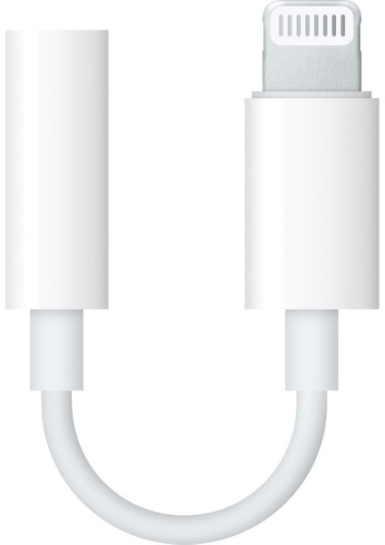Apple iPhone Uyumlu Kulaklık Dönüştürücü Lightning Aux Çevirici 3,5 mm Adaptör