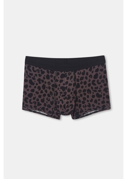 D-Men Micromodal Desenli Boxer