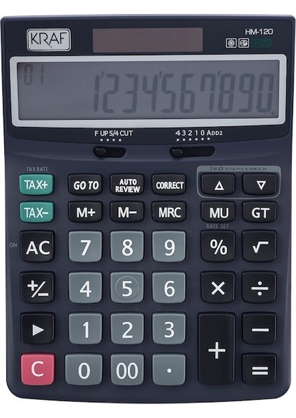 Hesap Makinesi Masaüstü 12 Hane Tax HM-120