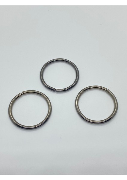 50 Adet Yuvarlak Halka Siyah 5CMX5MM