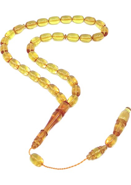 Sistemli Kapsül Kesim Ateş Kehribar Tesbih