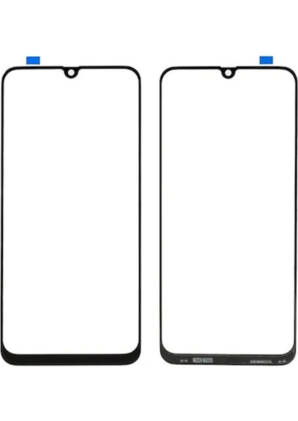 Realme C15 Uyumlu Dokunmatik Lens + Oca (Siyah) NT-95305