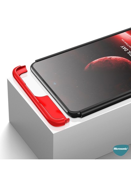 Samsung Galaxy A53 5g Kılıf Double Dip 360 Protective Siyah Mavi