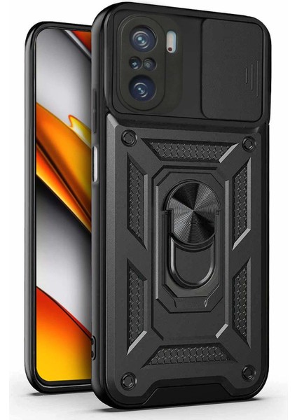 Xiaomi Redmi K40 Pro Kılıf Impact Resistant Siyah