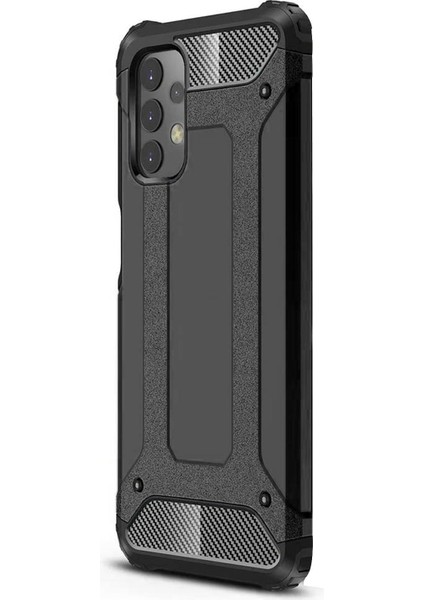 Samsung Galaxy A13 4g Kılıf Rugged Armor Siyah