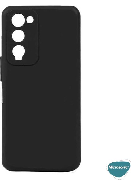 Matte Silicone Tecno Camon 18P Kılıf Siyah