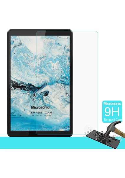 Lenovo Tab M8 TB-8505F 8` (ZA5G0100TR) Tempered Glass Cam Ekran Koruyucu