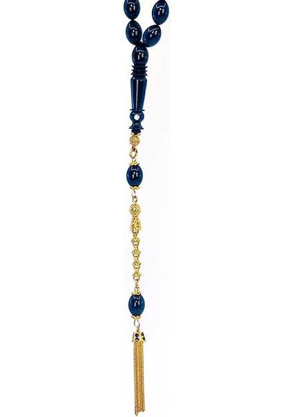 Sarı Gümüş Püsküllü Beyzi Model Zar Kehribar Tesbih fiyatları